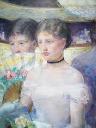 Mary Cassatt In The Lodge Art Print Canvastar Cassatt Mary Cassatt Art
