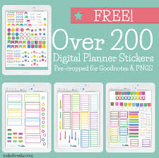 Free digital planner goodnotes 2020. Free General Digital Stickers For Goodnotes Digital Planners Make Breaks