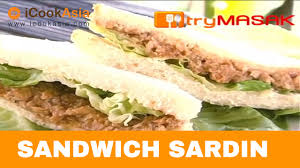 Tetapi saya fikir lain orang lain cara dan resepinya. Sandwich Sardin Icookasia Youtube