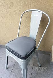Seat Cushion For Tolix Style Metal Chair Many Colours Chair Cushion Tolix Metal Chair Chair Cushions Metal Chairs