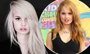 @sascha_breuer @laurenxgold @chrishoran20 @tizianolugli #debbyryan #makeup #bts. Disney Star Debby Ryan Shows Off New Platinum Hairdo As She Celebrates Her 21st Birthday Daily Mail Online