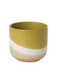 Yellow Geometric Flower Pot Trending Color Block Vases Afloral Com Ceramic Flower Pots Ceramic Flowers Flower Pots