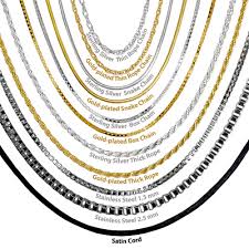 Necklace Style Types Selection