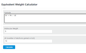 Feb 12, 2021 · this means that chemically the two must be pretty much the same, although makers are allowed 20% variation in the active ingredient from that original formula. Equivalent Weight Calculator Calculator Academy
