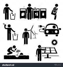Https Image Shutterstock Com Z Stock Vector Man People Recycle Green Environment Energy Saving Stick Figure Pictogram Icon Pictogram Stick Figures Recycling