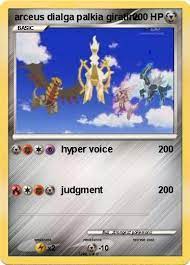 When charon decided to escape from the distortion world on giratina, pearl got on palkia and chased after him. Pokemon Arceus Dialga Palkia Giratina