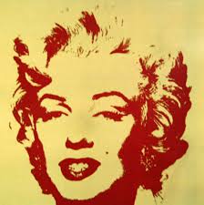 Sunday B. Morning (after Andy Warhol) Golden Marilyn
