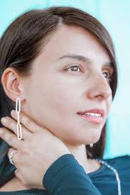 Sterling Silver Aqua Crystal Dolphin Mini Necklace