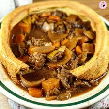 Beef Casserole In A Giant Yorkshire Pudding Recipe Slimming Sugar Pink Food