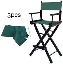 Rxjyt Wood Cross Leg High Stool Director Chair Canvas Replacement Cover Replacement Cover Canvas For Directors Chairs D In 2020 High Stool Directors Chair Wood Crosses