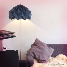 Plissee Stehlampe Dramaqueenatwork Stehlampe Lampenschirm Stehlampe Origami Lampenschirm