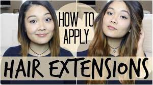 Secure the hair above the part with a butterfly clip, and let the hair below the part hang. How To Blend Extensions With Short Hair Youtube