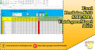 Oct 10, 2017 · analisis hasil evaluasi belajar siswa penting untuk buat oleh semua guru kelas karena itu tak sedikit guru yang mencari banyak model dan contoh contoh format analisis hasil evaluasi sd k13 yang dibutuhkan pada kurikulum 2013 sistem pendekatan menggunakan sistem pendetakan tematik yang terpadu, setiap muatan mata pelajaran disatukan dalam satu tema. Excel Penilaian K 13 Smp Sma Untuk Guru Mapel 2018 Ij Com