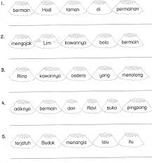 Image Result For Latihan Bahasa Malaysia Tahun 1 Exam Papers Malay Language Preschool Worksheets