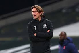 Brentford manager thomas frank talk to his coaches as they leave the. Thomas Frank Hoping Brentford Will Get A Playstation Instead Of Socks On Day Of Destiny Football London