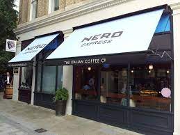 Restaurants Cafe S And Backyard Roll Up Fabric Awning Company Store Signage Awning Diy Awning