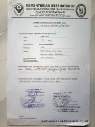 Maybe you would like to learn more about one of these? Contoh Surat Keterangan Sehat Jasmani Dan Sehat Rohani Blog Pak Pandani