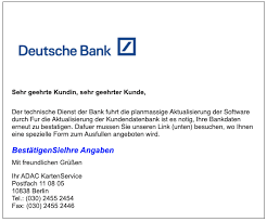 If playback doesn't begin shortly, try restarting your device. Deutsche Bank Phishing Aktuell Diesen Fake Mails Durfen Sie Nicht Trauen
