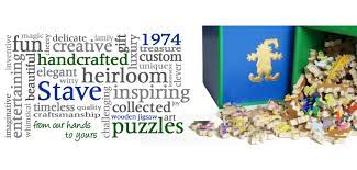 Custom whimsy shapes are not offered. Handmade Wooden Jigsaw Puzzles From Stave Puzzles