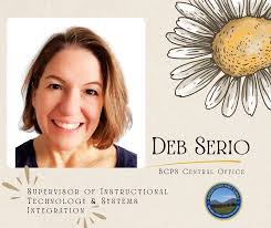 Congratulations to Ms. Deb Serio