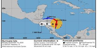 National hurricane center ( nhc ) jest podział stanów zjednoczonych noaa / national weather service odpowiedzialny za śledzenie i przewidywanie tropikalne układy pogodowe pomiędzy południka zerowego i 140. Tropical Weather National Hurricane Center Tracking Hurricane Iota