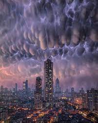 Mammatus greets the ninja and listens to what is happening. Fact Check Netizens Mistake Artwork For Cloud Pattern Over Mumbai Fact Check News
