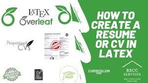 In this summer of cv templates, what else could i do but add another one? How To Create A Resume Or Cv Using Overleaf Latex Part 3 Youtube