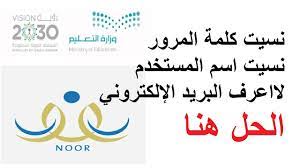 كيف ادخل نظام نور اذا نسيت الرقم السري والايميل الموقع المثالي