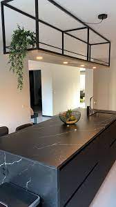 stalen koof met verlichting van aleph120 trend rustic kitchen design modern kitchen design kitchen inspiration design