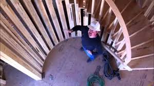 Then we move onto treads and risers for stairs and the process of molding a curved handrail before tony demonstrates how to. How To Build A Circular Staircase Youtube