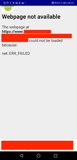 Loading inline html using react native webview. React Native Webview Net Err Failed Stack Overflow