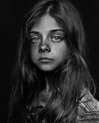 Black And White Face Drawing Reference 