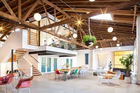 Office Party In Highland Park Ca A Creative Workspace And An Event Rental Space Coworking Space Design Office Parties Furniture Warehouse