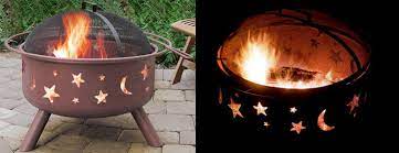Sturdy steel construction designed for easy assembly. Landmann Big Sky Fire Pits