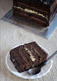 Eggless Chocolate Mud Cake And Eggless Orange Mousse Gayathri S Cook Spot Baking Chocolate Recipes Chocolate Mud Cake Eggless Desserts