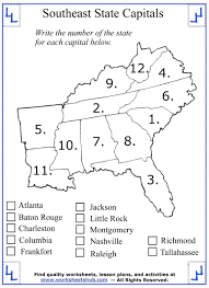 Students learn how people have created and shaped their communities over time. 4th Grade Social Studies Southeast Region States