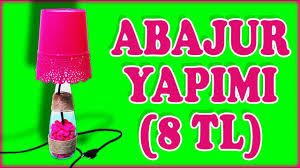 Kullanılan malzemelere ve evin yapılışı tekniğine baktığımızda çok yaratıcı bir ev maketi eğer okul ödevi için amacınız şato ya da ev maketi yapmaksa o zaman gece lambası değil evin maketini yapabilirsiniz. Abajur Yapimi Abajur Nasil Yapilir Cok Basit Youtube