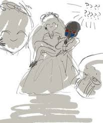The fans ship us for no reason and we have the most 18+ fan art holy crap. Ink X Error
