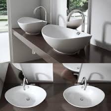 Design Aufsatzwaschbecken Inkl Nano Beschichtung Keramik Waschschale Waschbecken Waschtisch Aufsatzwaschbecken Waschbecken Waschbecken Rund