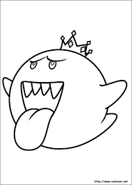 G is for ghost coloring page. Boo Coloring Pages Free Image Download