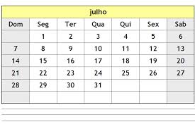 Calendario Mes De Junho De 2016 Feriados Calendario Julho 2019 Imprimir Computer Keyboard Periodic Table