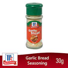 Garlic bread sprinkle with kraft grated parmesan cheese, mccormick garlic powder, plain bread crumbs, mccormick parsley flakes, salt. Mccormick Garlic Bread Seasoning 30g Lazada Ph