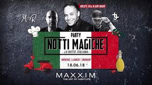 Notti magiche is both a comedy and a noir. Party Maxxim 18 06 2018 Gasteliste030