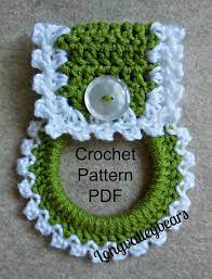 Maybe you would like to learn more about one of these? Crochet Towel Holder Pattern By Longvalleybears On Etsy 3 50 Crochet Kitchen Towels Crochet Towel Topper Crochet Patterns