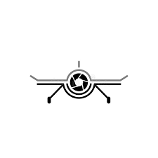 Aerial Drone Cam Photography Logo Design Template Drone Camera Photography Technology Logo Vecto Camera Logos Design Photography Logos Photography Logo Design