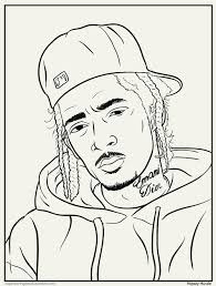 Rapper coloring pages from bun b's jumbo coloring and rap coloring book lost at e. Juxtapoz Magazine Rap Coloring And Activity Pages