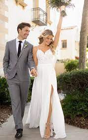 We did not find results for: Lassiges Sommer Hochzeitskleid Mit Seitenschlitz Stella York Wedding Dresses