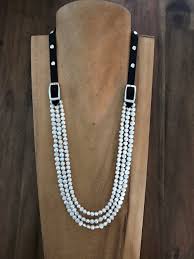 bridle necklace with white pearls marcoarviso contemporary jewelry jewelry jewelry design