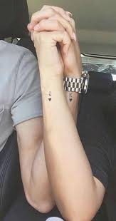 57 Ideas For Tattoo Wrist Couple Tat Small Couple Tattoos Matching Couple Tattoos Couple Wrist Tattoos
