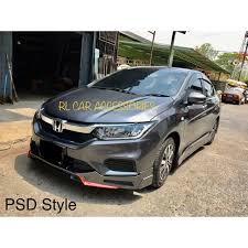 Modified honda civic with wide body kit belongs to need for speed. Honda City 2017 2018 2019 Gm6 Ps Psd Bodykit Body Kit Front Side Rear Skirt Lip Spoiler Shopee Malaysia